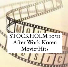 Ladda upp bild till gallerivisning, STOCKHOLM After Work Kören Movie-hits!!!
